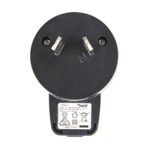 USB Charger with Type C cable- Black